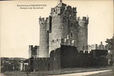 Donjon de Romfort — Environs d'Argenton — Editor A. Quenard, Argenton
