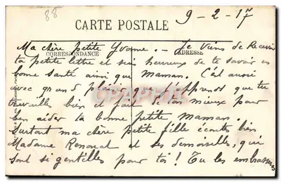 Épinal — Widok z zamku — Vised Paris n°1 — Rewers