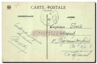 Korytarz Bussang (Strona Alsaskiej) — Granica przed wojną 1914-15-16-17 — Ad. Weick, Saint-Lié, n° 4965 — Rewers