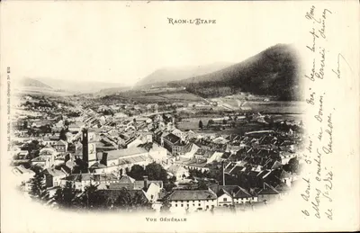 Raon-l'Étape — Vista geral — Imp. Ad. Weick, Saint-Dié (Depósito) N° 232