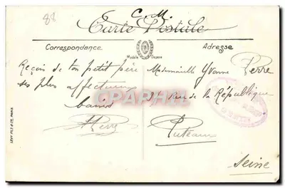 Épinal — Mosella i Rue d'Alsace widziane z Cours — LL. — N° 18 — Rewers