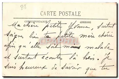 Épinal — Mosella i Rue d'Alsace widziane z Cours — LL — Rewers
