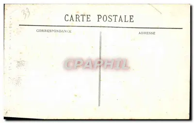 Bordeaux — A Basílica de São Seurino — BR-63 — Verso