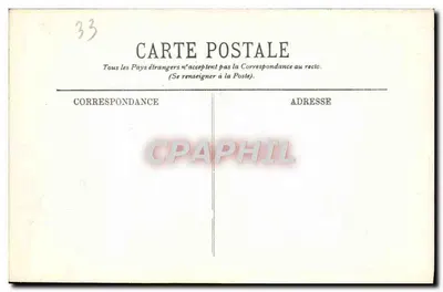 Bordeaux — panorama z wieży Świętego Michała — LL. — Rewers