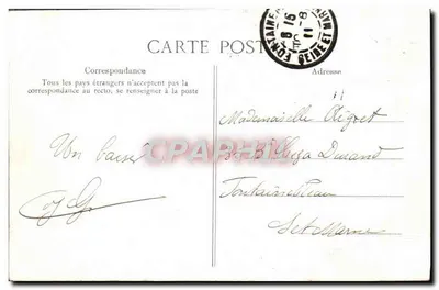 Parque de Versailles — Bassin de Neptune — Editor não identificado, n° 231 — Verso