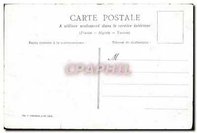 Versailles — Le Palais : L'Orangerie — Éditeur P. Samberger, Paris — Verso