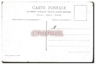Versailles — Grade da Orangerie : As cem escadas — Imp. P. LEBENEIN & Cie, Paris — Verso