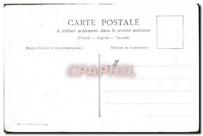 Versalles — Palacio del Petit Trianon — editor no identificado — Reverso