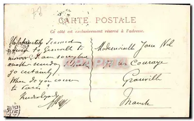 Le Petit Trianon — Le Pavillon Français — Fournier, wyd., Versailles, nr 48 — Rewers