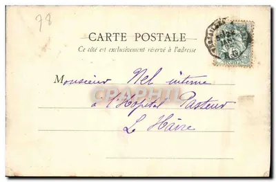 Parque de Versailles — Bassin das Rocailles ou Salle de Bal — A. B. em Versailles — Verso