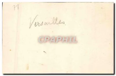 Fontaine de la Chaise — Versailles — 78 — Verso