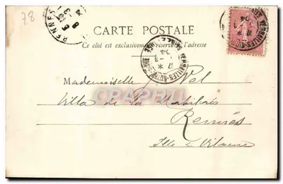 Castelo de Versailles - A Capela — Moraut, editor, Versailles — Verso