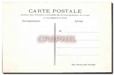 Versailles – Hameau de Marie-Antoinette – La Maison du Seigneur — Verso