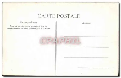 Versailles — Le grand Trianon — Le parterre — E. L. D. — Verso