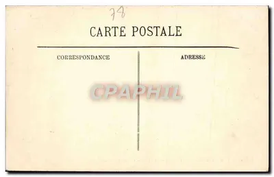 Versailles — O Castelo e a Grade de Honra — LL. n° 324 — Verso