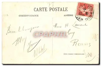 Park Versaille — Basen Neptuna — Édia Paris-Versailles — Rewers