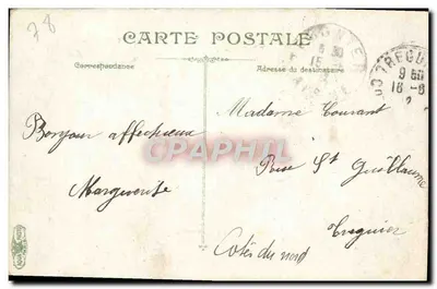 Versailles — Les Grandes Eaux. Centralny ogród — L.V. & Cie nr 2391 — Rewers