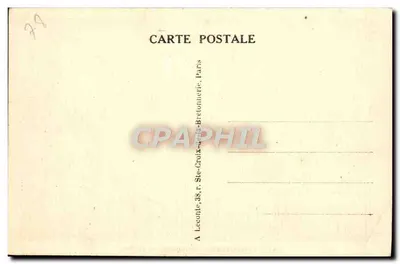 Versailles — Il Castello visto dal Parco — editore A. Leconie, n°41 — Verso