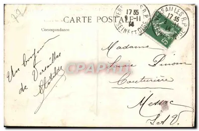 Versailles — Char d'Apollon - Le Tapis Vert et le Palais — Verso