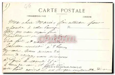 Gourdon — Oude huis in Zigzagstraat — Le Lot Illustré 1080 — Achterkant