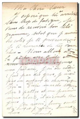 Ponte di PINSAC (Lot) e le Rocce — Combier Imp. Macon — Verso