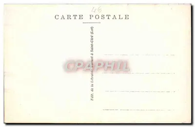 Saint-Céré — Velhas Casas e Torres de Saint-Laurent — Le Lot Illustré, n°2038 — Verso