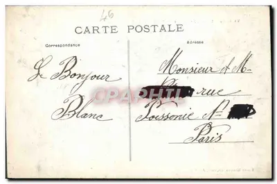 Valle del Lot — 1150 — Panorama de ENTRAYGUES — Editor no visible — Reverso