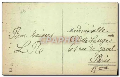 Wąwóz Lot, blisko Capdenac-le-Vieux — Wydawca: J. P. Toulon, n° 126 — Rewers