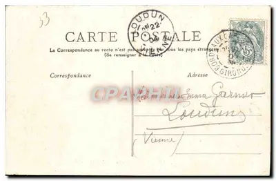 Bordeaux — Les Allées de Tourny — L. Boseq, Bordeaux, n°23 — Reverso