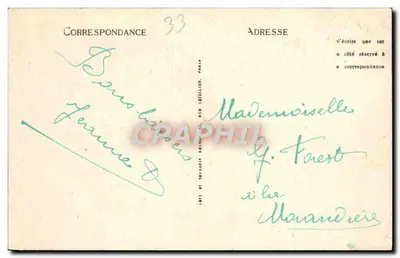 Arcachon — La Côte de Moulleau — LL, nr 161 — Rewers