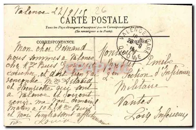 Valence — Most i miasto — LL. n°58 — Rewers