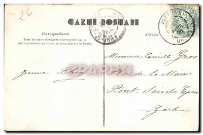 Valence — La Catedral — Papeterie G. DURAND, Cliché A. I. — Reverso