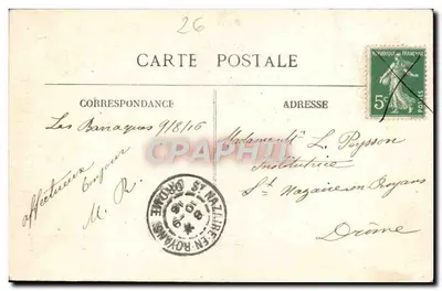 Rodovia das Grandes Goulettes — Sob o Túnel da Roche Fendue — Editor L. (ÉCL) — Verso