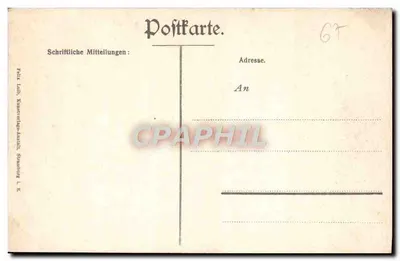 Strasburg - Część nad rzeką Ill. — Wydawca Felix Laub, Strasburg — Rewers