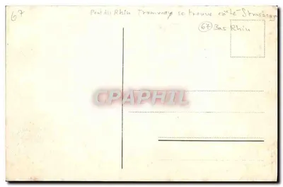 Mosty na Rzecze w Kehl a. Rh. — Widok z tramwajem — Wydawca: Nr 1148 — Rewers