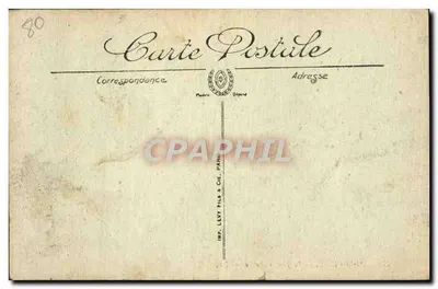 Abbeville — O Jardim Público — LL. — n° 1776 — Verso