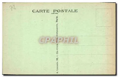 Versailles — L'Hôpital Militaire — A. L. — n° 170 — Reverso