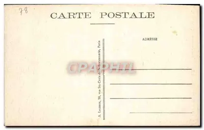 Versailles — Katedra św. Jeanne d'Arc — A. L. — Rewers
