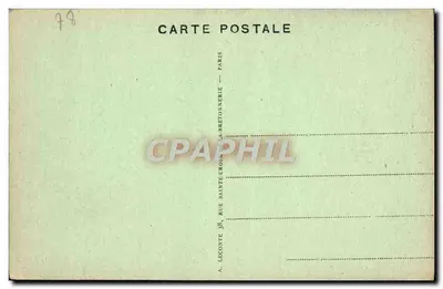 Versailles — Militärkrankenhaus — A. L. — Rückseite