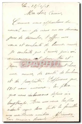 Bukiet kwiatów — Nowy Rok — DIX 1086/3 — Rewers