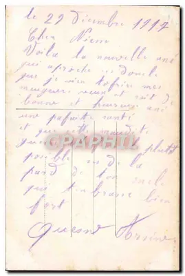 Arranjo de flores e galhos de pinheiro — FURIA 1948/s — Verso