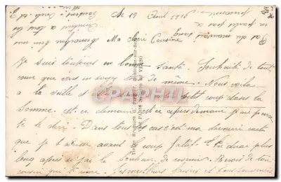 Słowa z Frontu — żołnierz w mundurze — DIX 113 — Rewers