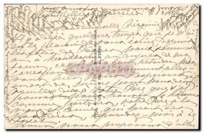 Lilak in een versierde vaas — uitgever Porte Bonheur, n° 89 — Achterkant