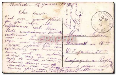 Soldat et enfant avec drapeau français — scène de souvenir — éditeur J.K. n° 9465 — Achterkant