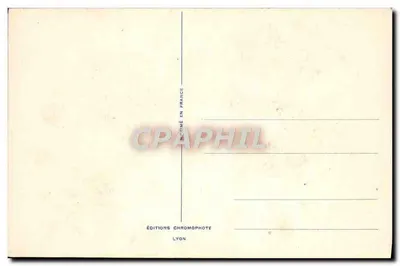 Vila nevada — carte de vœux — Éditions Chromophote, Lyon — Verso