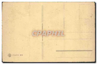 Bilhete postal antigo Fantasia Flores Boa Festas — Verso