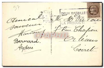 Langeais — Zamek (fasada wschodnia) — LL. — N° 68 — Rewers