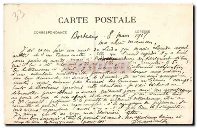 Cadillac-sur-Garonne — Portal da Igreja Saint-Martin — Marcel Delboy, fototipo, Bordeaux — Verso