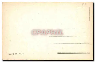 Roma - Ponte del Littorio und Ministerium für Marine — Verlag G.M. n° 5-8459 — Rückseite