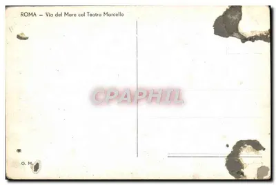 Rzym – Via del Mare z Teatrem Marcello — Rewers